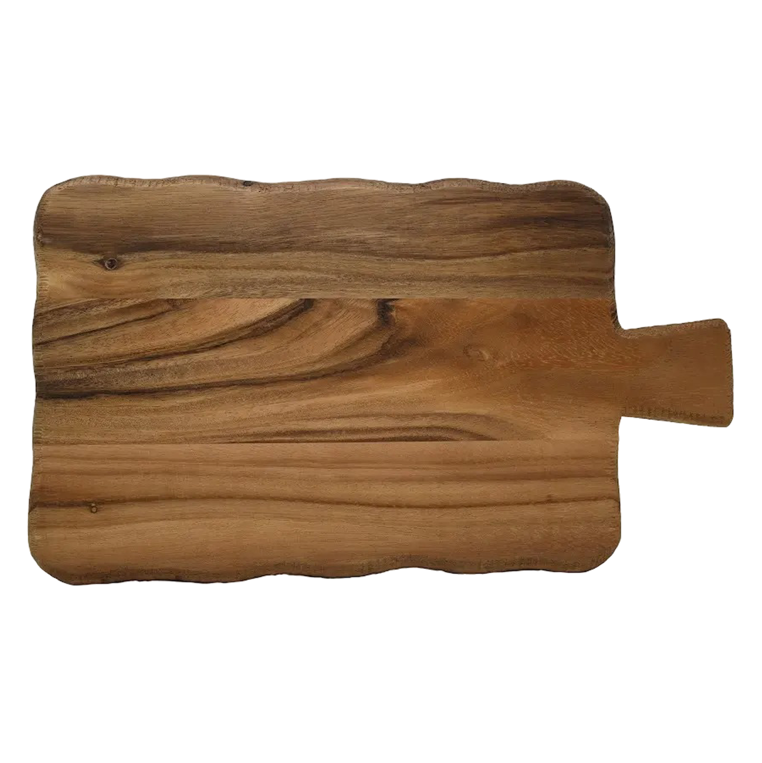 DS-01F625266E - Display, Pedastel board, 30’’ x 16’’, rectangular, with handle, acacia wood