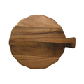 DS-F9970FBB4A - Display, Pedastel board, 20’’, round, with handle, acacia wood